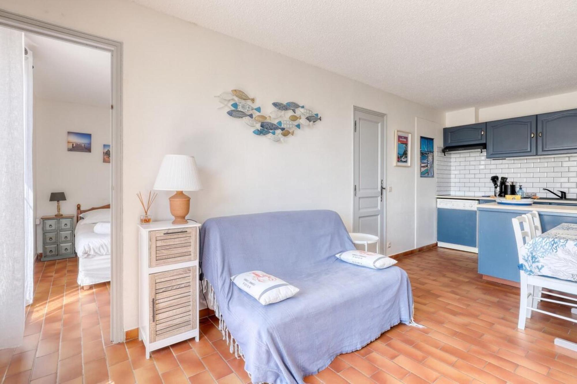 Exceptional View In Saint-Clair For 4 People Apartment Le Lavandou Bagian luar foto